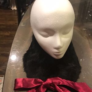 Detachable Rabbit Fur Collar